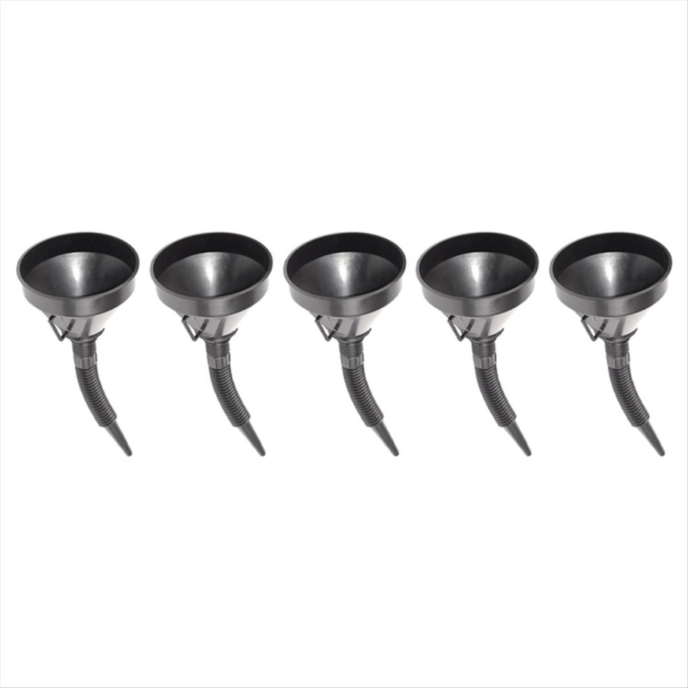 5Pcs Refueling Funnel With Filter For Car Motorcycle Truck Gasoline Filling Strainer Extension Pipe Hose Funnels Tool 4853498965254