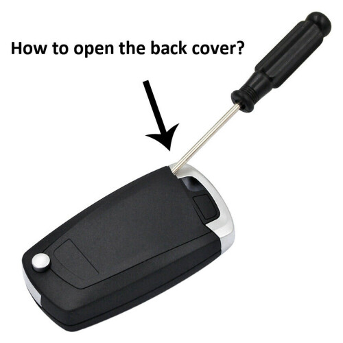 4 Buttons 433MHZ Modified Floding Remote Key Without 7935AA ID44 Chip for - E38 E39 E46 Control Keyless PCF7935AA 2