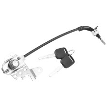 72185--A01 Car Front Left Driver Door Lock Cylinder Cable with 2 Keys Fit for 4 Doors 2006-2011