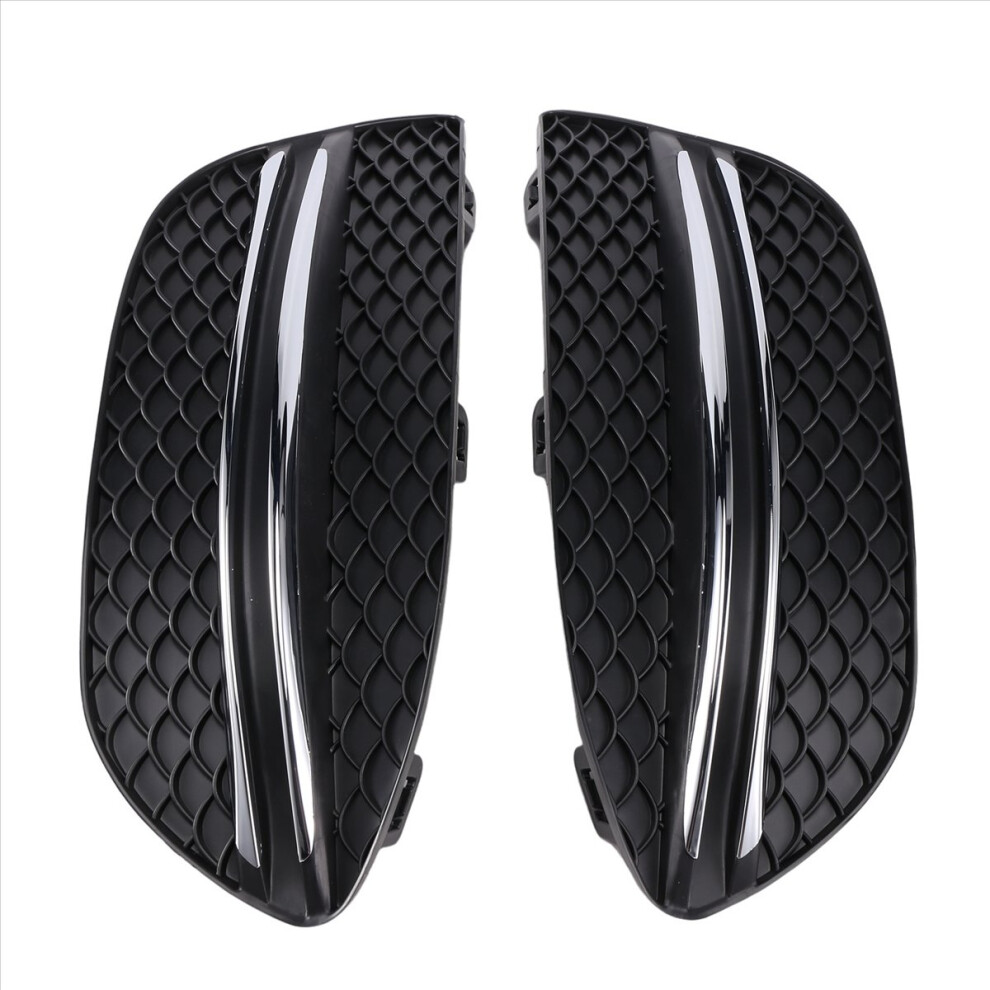 Istovo Front Bumper Grille Fog Light Cover & Chrome Trims For - C Class W205 C180 C200 C250 2058851223 2058851123