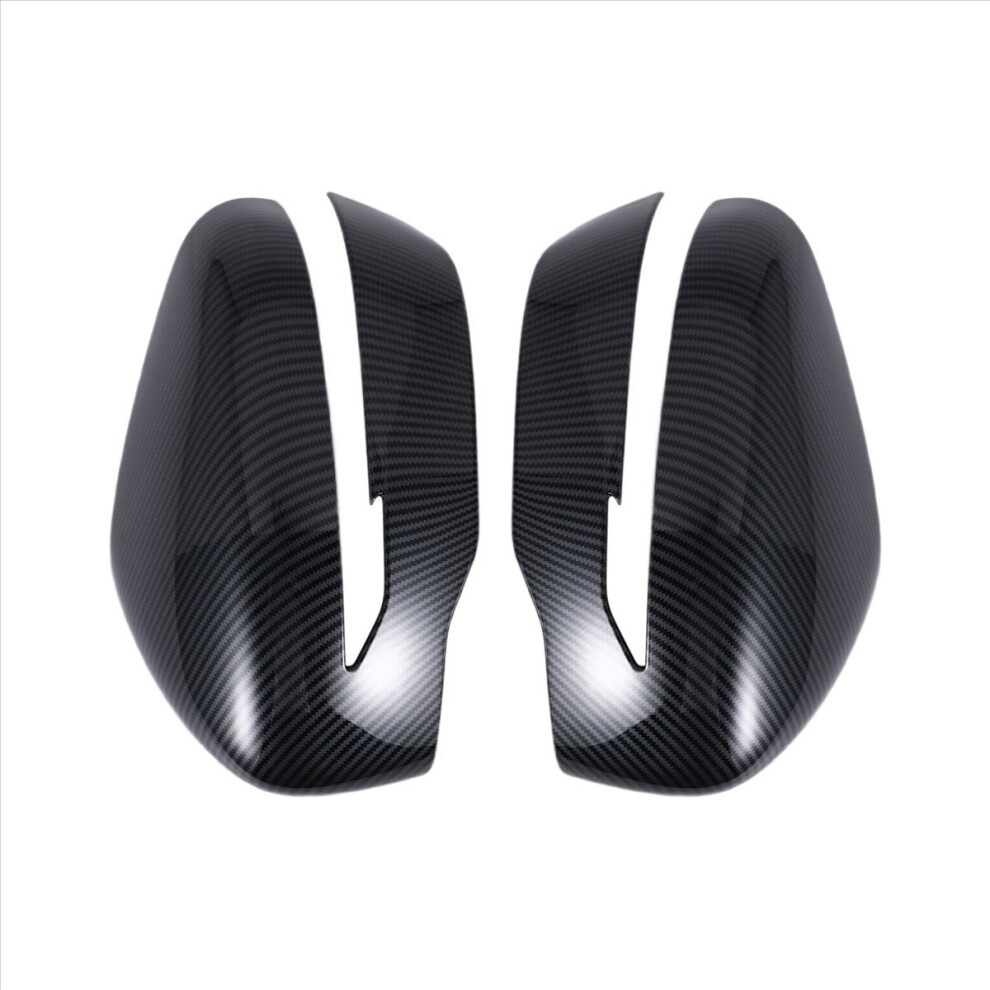 Car Rear View Mirror Cover Side Cap For Navara Np300 2019 2020 2021 2022 Carbon Fiber 4853927683698