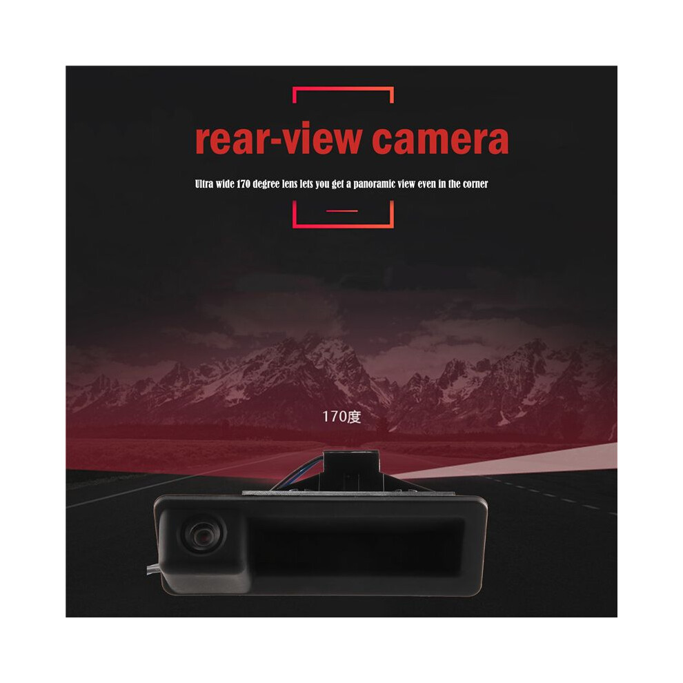 Car Trunk Handle Rearview Camera Reversing For E60 E61 E70 E71 E72 E82 E88 E84 E90 E91 E92 E93 X1 X5 10-15 4853927664277