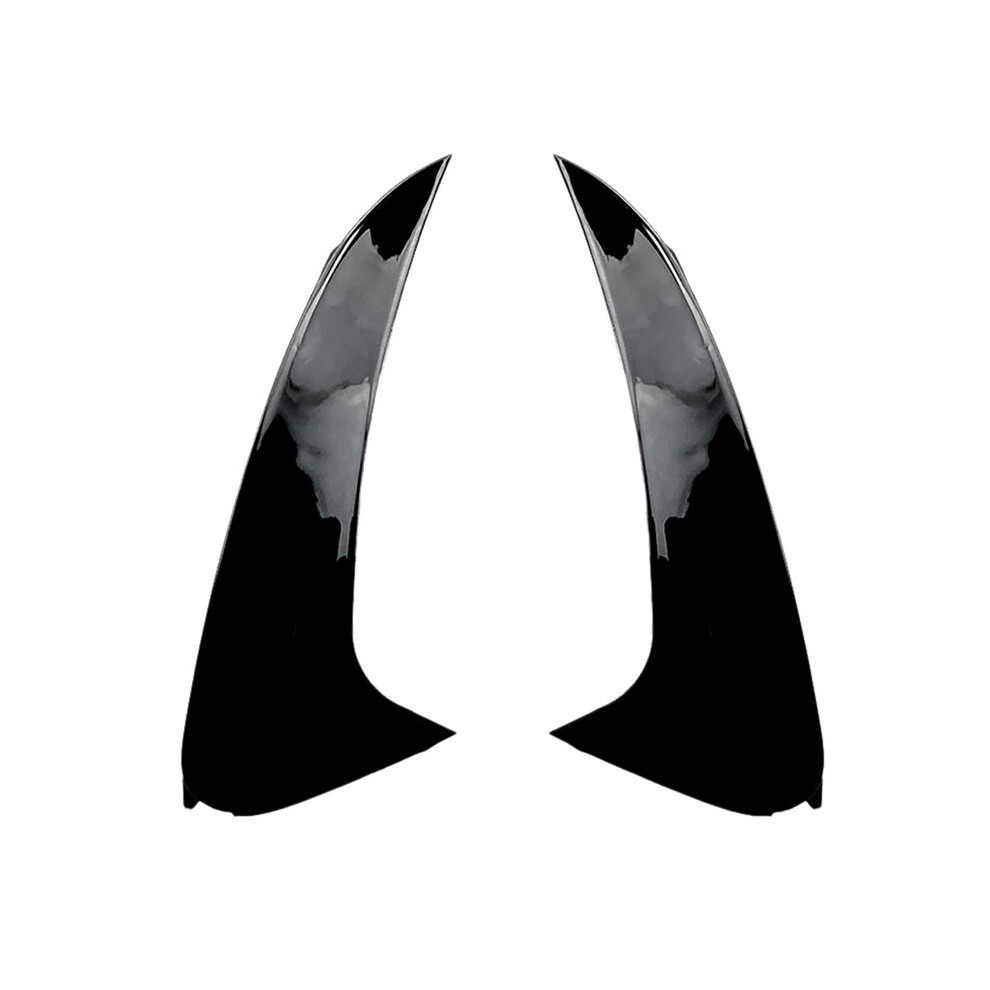 Bright Rear Bumper Splitter Spoiler Canard Air Vent Trim For Class W218 Cls250 2014-2017 Black 4853927600879