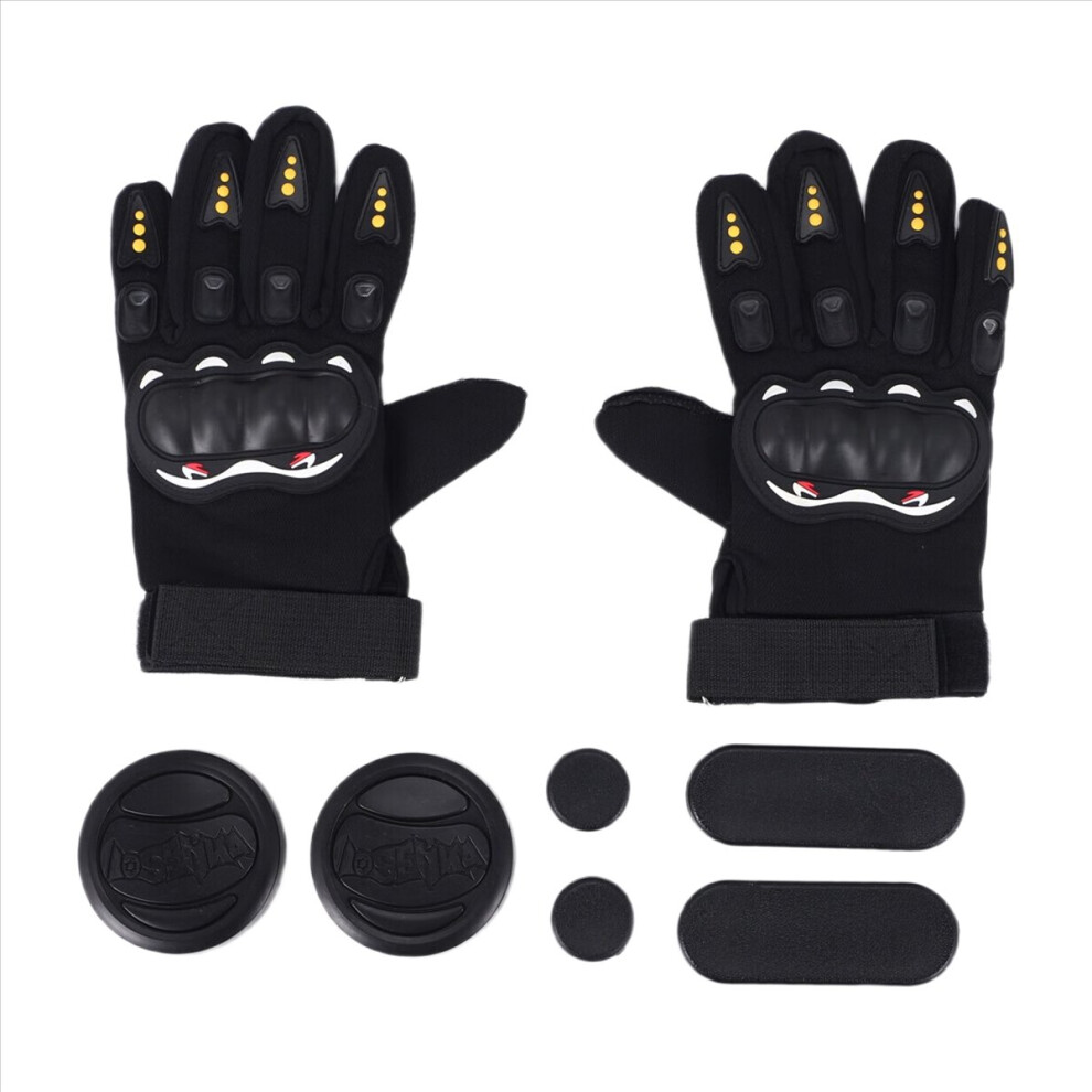 Skateboard Gloves Standard Longboard Drift Brake Turning Outdoor Skate Black Istovo