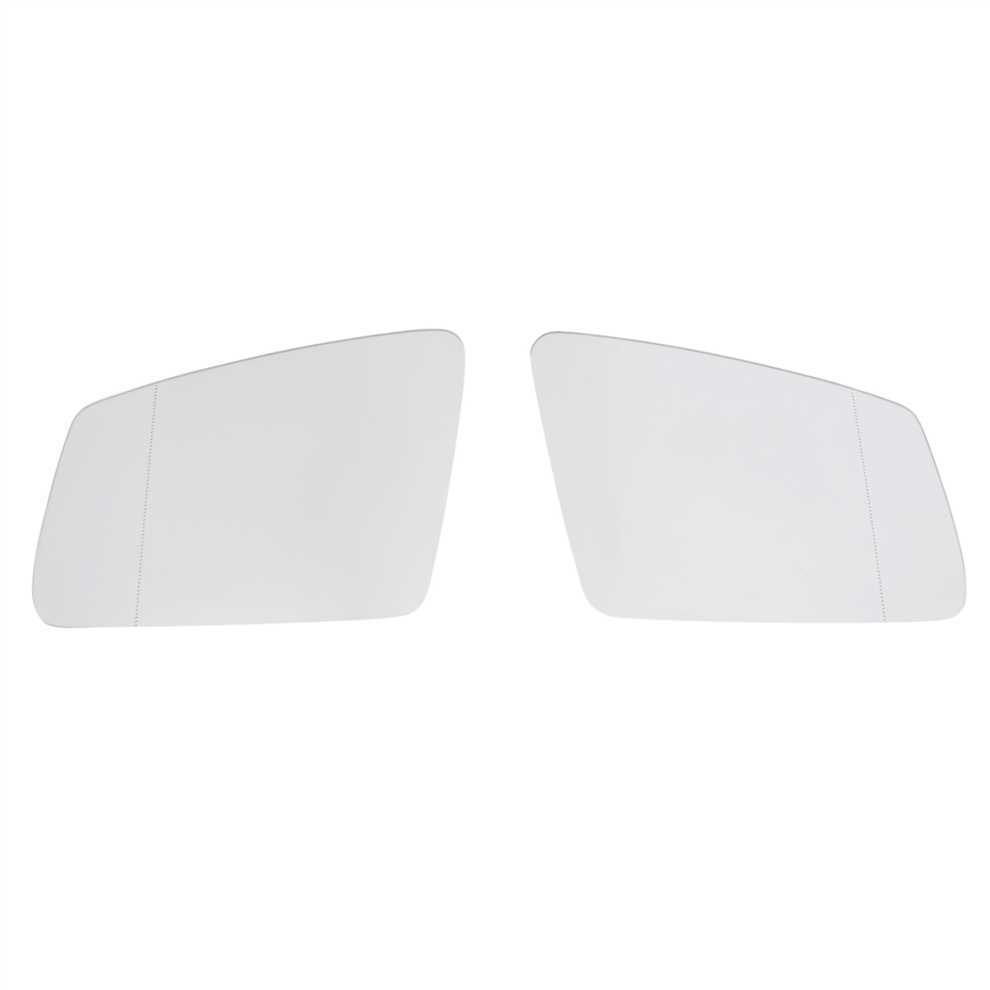 Right+Left Side Rearview Mirror Glass Len 2128100521 2128100621 For C E S Gla Class W204 W212 W221 4853927615811