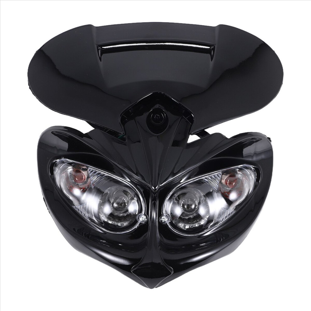 Fairing Head High / Low Beam Motorcycle Dual Head For F-Eagle 12V 35W Applicable Universal Motorcycles Light 4853927615965