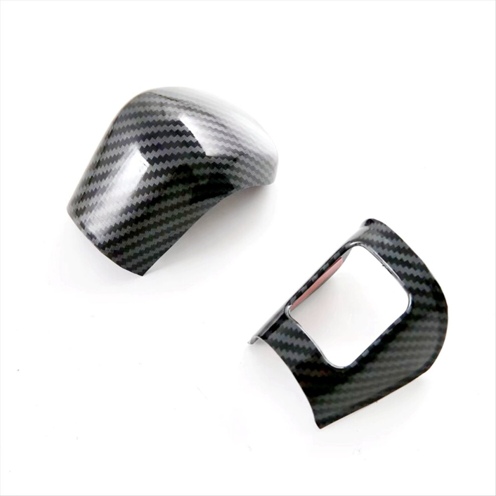 For Ativ/Vios 2023 2024 Car Central Control Gear Shift Knob Cover Trim Accessories Abs Carbon Fiber 4851444295813