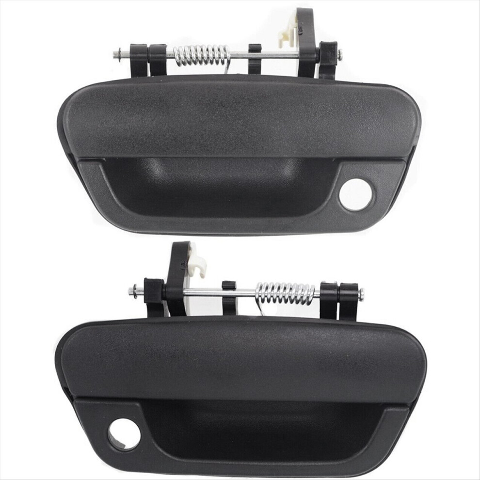 2Pcs Front Exterior Door Handle Set For 2013-2015 Spark Outer 95987921, 95987920 Black 4851444297886