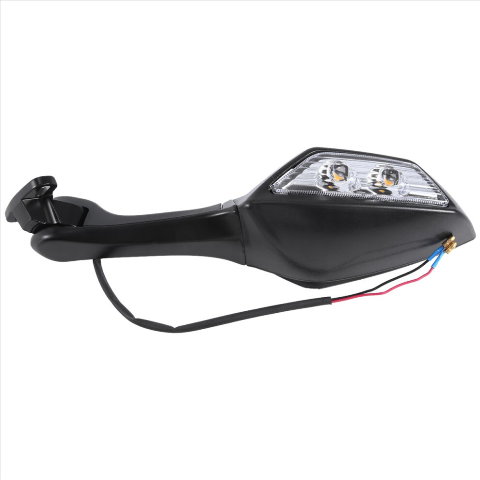 Motorcycle Side Rearview Mirrors With Turn Signal Led For Cbr250r Cbr300r Cbr500r Cbr650f Cbr650r Light 4851444298944