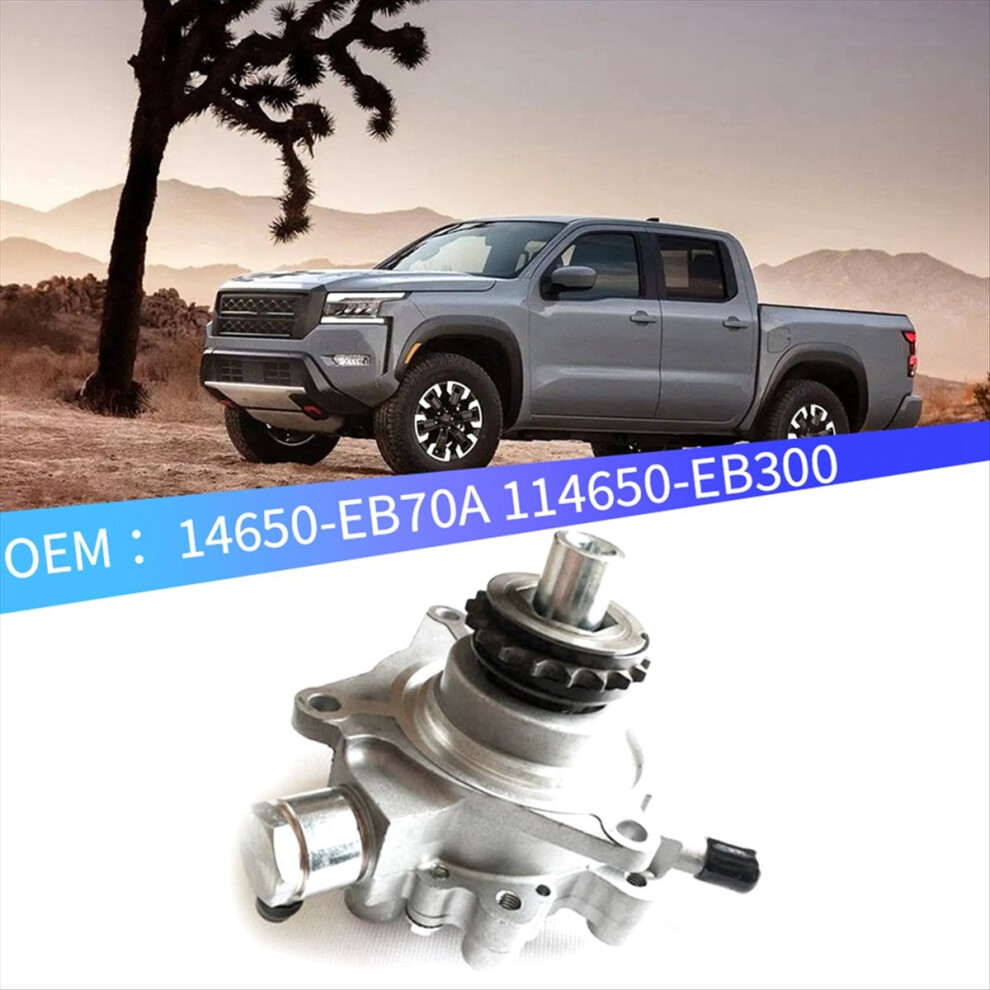 Engine Brake Vacuum Pump Assembly For Navara D40/ R51 2005-2012 14650-Eb70a 114650-Eb300 4851444297787