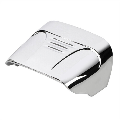 Chrome Tail Light Visor Cover for Dyna Softail FXD FLHT FLST FLTR 883 2