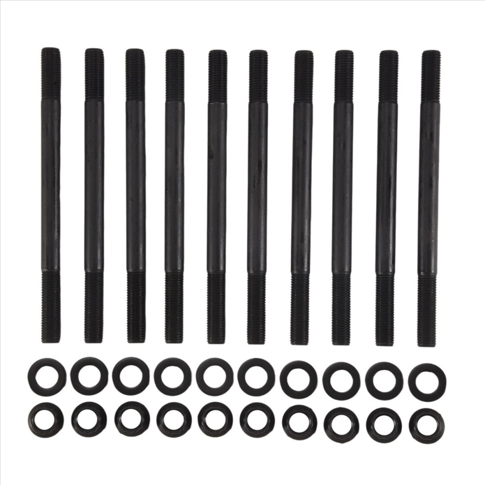 For 208-4305 Cylinder Head Stud Kit 1996-2000 D16y7 Y8 Black 4851444231682