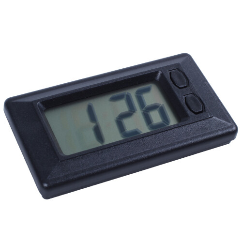 Ultra-thin LCD Digital Display Vehicle Car Dashboard Clock with Calendar Cool 2