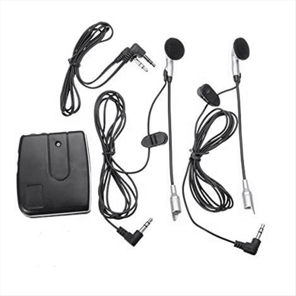 Motorcycle Helmet Front-To-Back Intercom Headset Modified Headphones Accessories 4851444297626