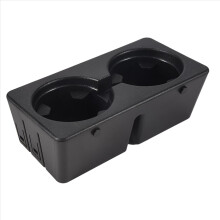 Floor Console Cup Holder Drink For Compatible With / (2007-2013 /, 2007-2014 //) Replacement Center Beverage Insert 19154712