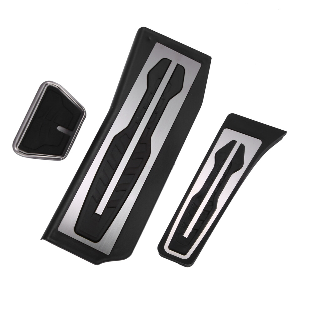 For 5-Series G30 G31 2017 Stainless Steel Car Accelerator Pedal Brake Pedals Cover Rest 4851444230029