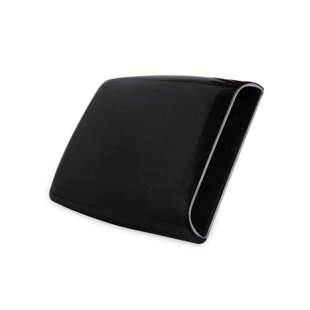 Car Decorative Air Simulation Intake Hood Scoop Bonnet Vent Cover Universal Black 4851444245344