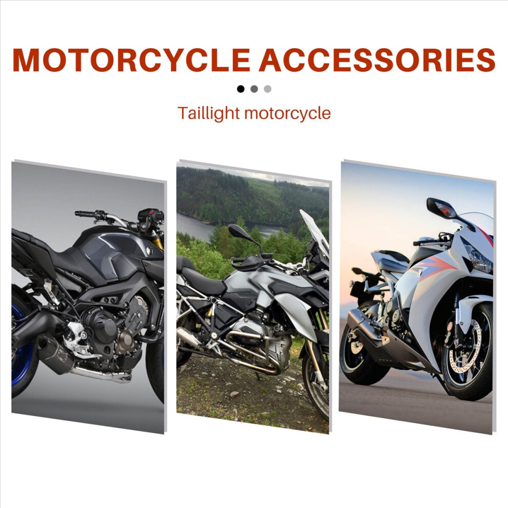 Motorcycle Integrated Led Tail Turn Signal Clear For Mt-09 Fz-09 / 900 700 /Fz-10 Light 4851444234232