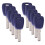 10X Transponder Key Uncut Blade SIP22 Shell for Ducato 8