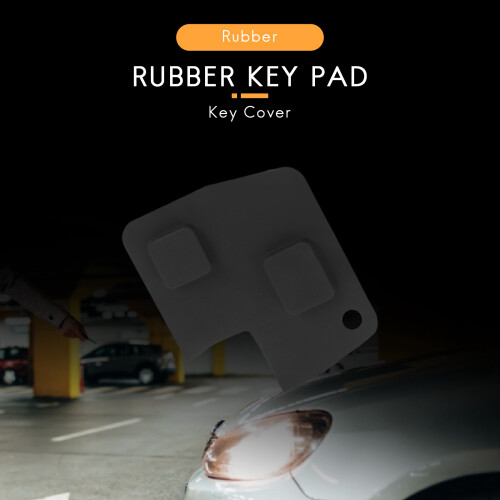 2 Keys Rubber Button Key Remote Control for Mr2 Celica 2