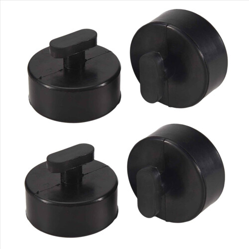 4 PCS Car Jack Support Block Rubber Pad Solid Adapter for C5 C6 C7 1