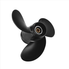 8.9*8.5 Black Boat Outboard Propeller for 2 Stroke 9.8HP Aluminum Alloy 3B2-64517-0 Motor