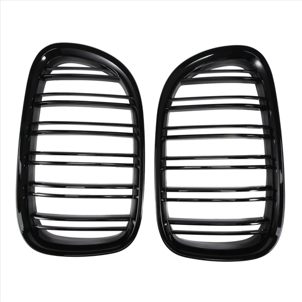 Grill Grille Gloss Kidney Sport For F01 F02 7-Series 730D 740D 750D Black 4851444244880