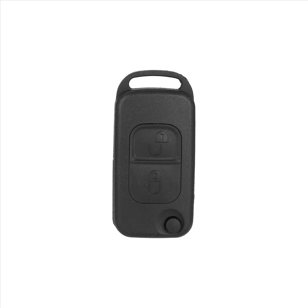 2 Button Flip Remote Key Case Hu64 Blade Fob For A C E S W168 W202 Car 4851444238582