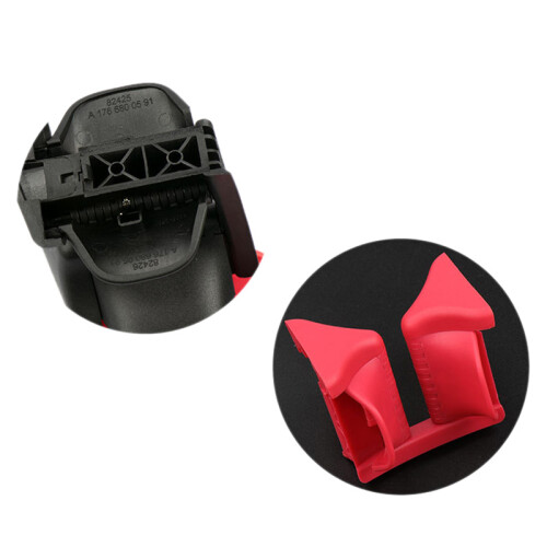 Armrest Box Center Console Cup Holder Insert Divider for - a W176 W156 Black 2