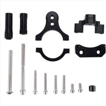 Cnc Motorcycle Damper Steering Stabilize Bracket Mounting Holder Kit For Yzf R3 Mt-03 R25
