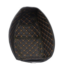 MOtorcycle PU Leather Rear Trunk Cargo Liner Protector Motorcycle Seat Bucket Pad for NMAX 155