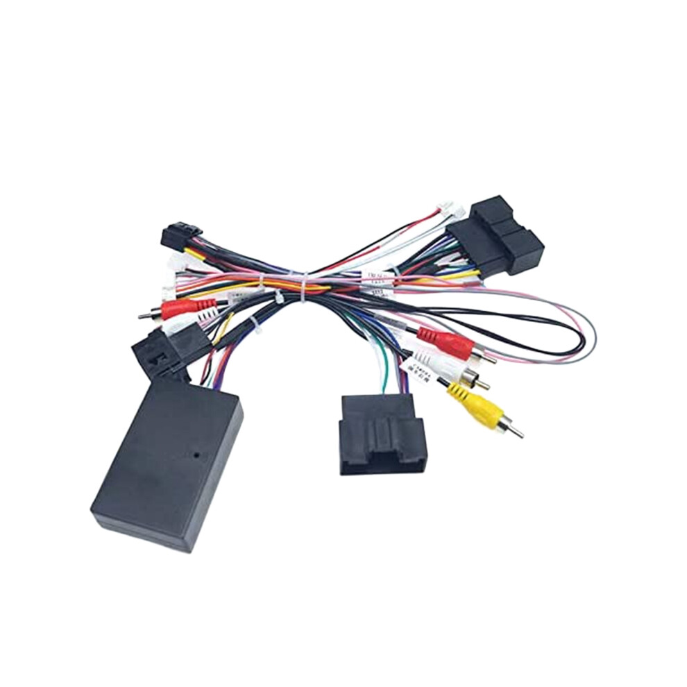 Car 16Pin Audio Power Cord Radio Wiring Harness With Canbus Box For Focus Ranger 2012-2015 4853927633907