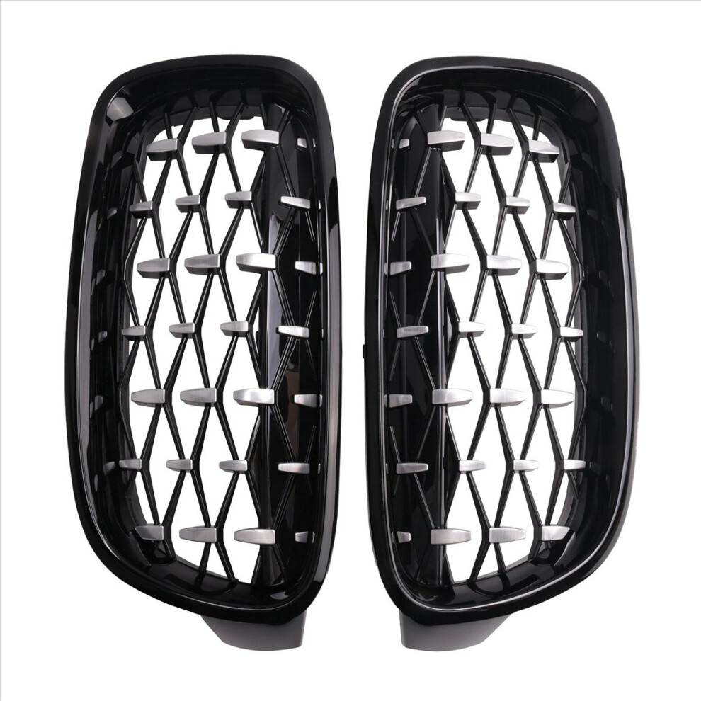 Front Kidney Grill, Hood Diamond Grille Meteor Grill For- F30 F31 F35 320I 328I 335I 2012-2018 4853927640998