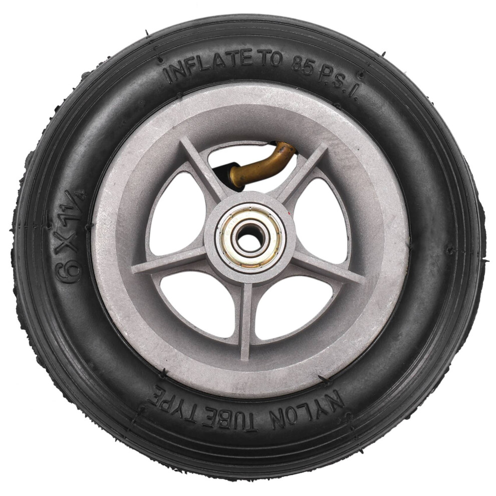 6X1 1/4 Tyre 150Mm Scooter Inflation Wheel Tube For Electric Black 4853927646372
