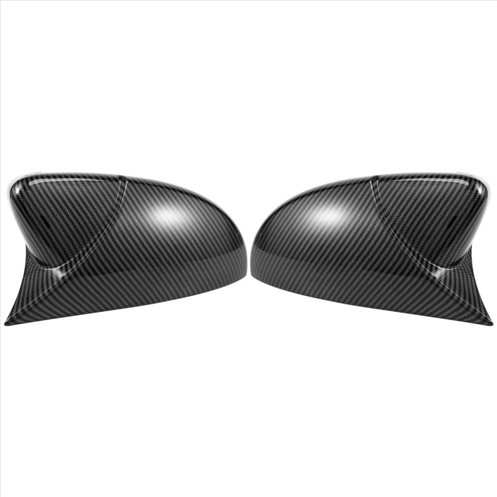 For 2009-2018 Plastic Door Side Wing Rearview Mirror Ox Horn Cover Cap Car Accessories 4853927640103
