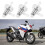 3Pcs Universal Motorcycle Right Angle Inline Filter 1/4Inch 6mm Hose Lines for 6