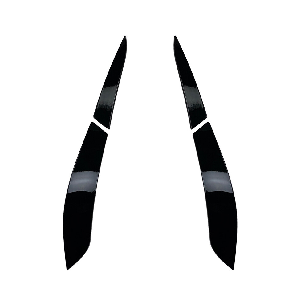 Car Rear Head Eyebrow Cover Trim Head Lamp Sticker For 2009-2012 Golf 6 Mk6 Light 4853927650089