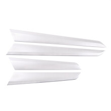 Car Interior Door Decoration Panel Cover Trim Silver for C Class W204 2008-2013