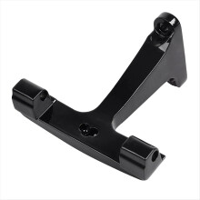 Black Passenger Floorboard Mount Bracket for Street Glide Road FLHR