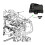 Car Battery Tray Rack Chassis 5115730AC for Compass 2007-2013 8