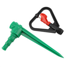 Roterende sommerfuglesprinkler havevandingsdyser med justerbar flowkontrol letvægts plastiktågedyse til græsplæne og plantevanding