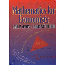 Mathematics for Economists by Lawrence Cornell University Blume Hardco