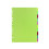 Manilla A4 Dividers 10 Part - Assorted Colours 1