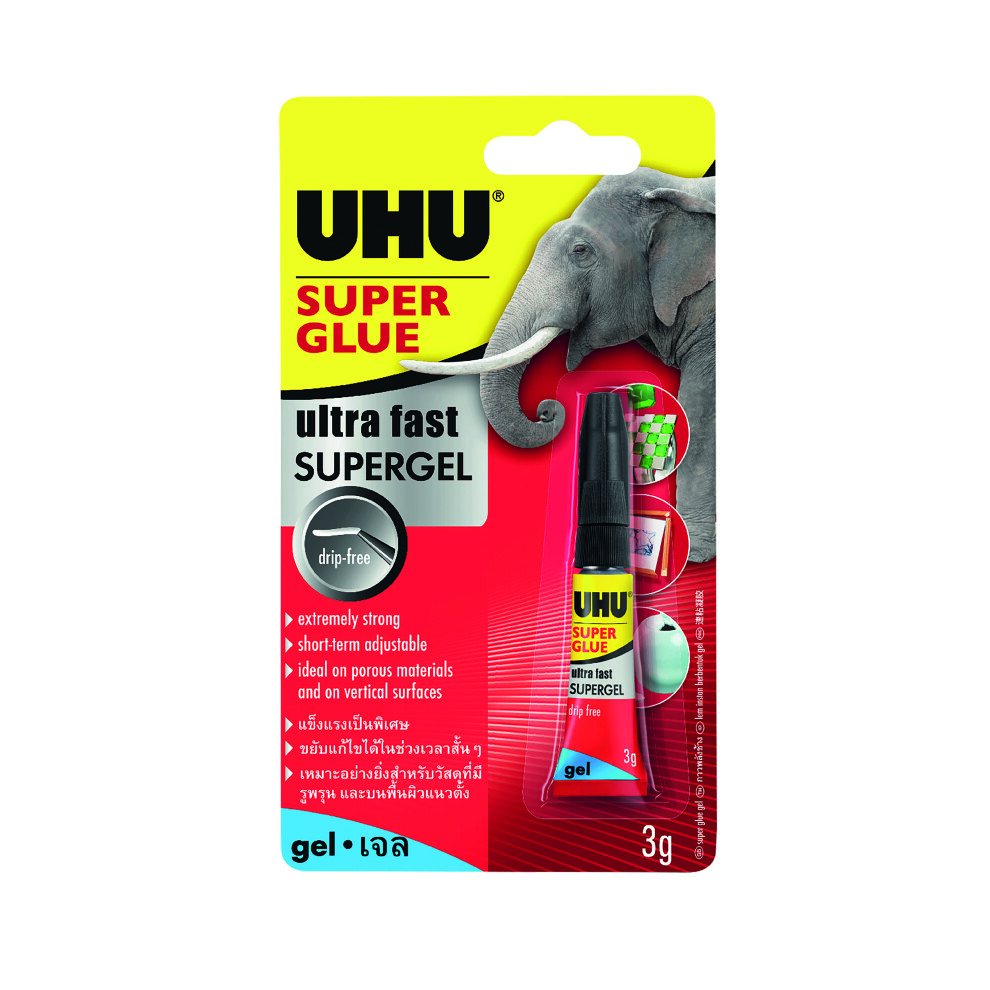Uhu 064061 Super Glue Gel 3G 3-64061 4026700415575