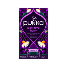 Pukka Organic Night Time Berry Herbal Tea Bags (Pack of 20) 801714