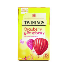 Twinings Strawberry Raspberry Tea Bags (Pack of 20)