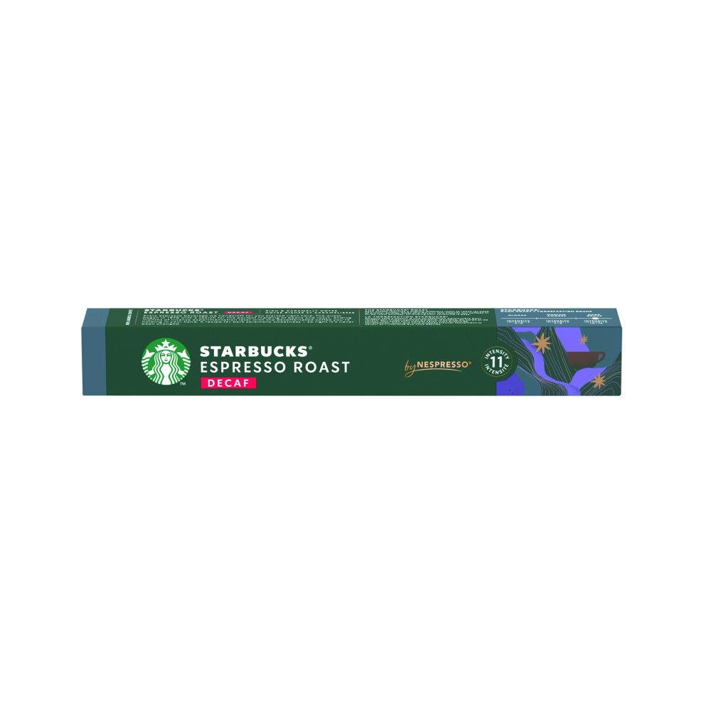 Starbucks Nespresso Decaf Espresso Roast (Pack Of 10)