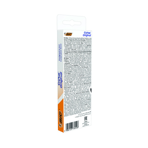 BIC Bic Cristal Ballpoint Pen Medium Blue (Pack of 4) 1