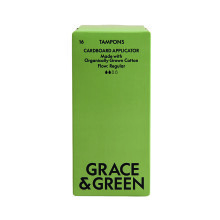 Organic Cotton Applicator Tampons Regular Pack of 16