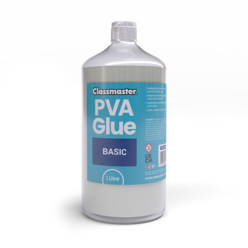 Classmaster PVA Glue Washable - Blue Label (1 Litre)